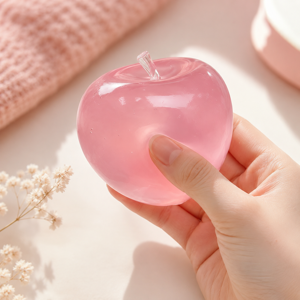 Pink Apple Squishy